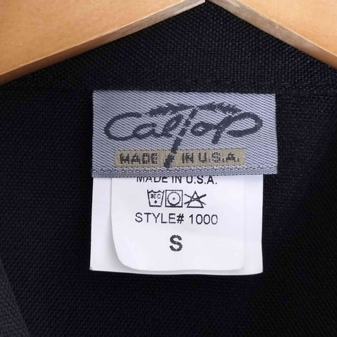 キャルトップ CALTOP USA製 胸ポケット ポリエステル レギュラーカラー シャツ メンズ import:S