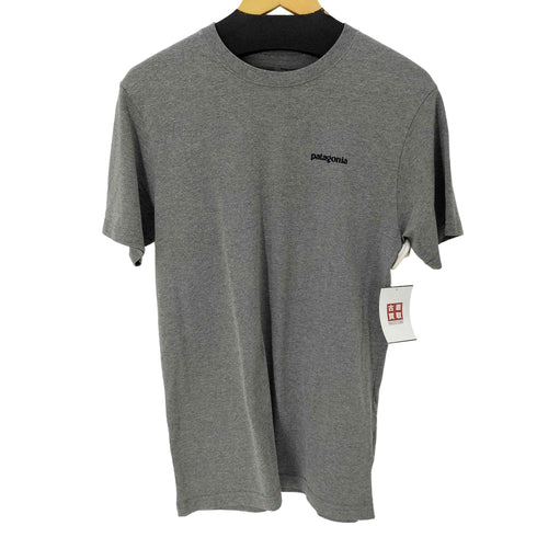 パタゴニア patagonia S/S フロントロゴプロントクルーネックTシャツ メンズ import:M