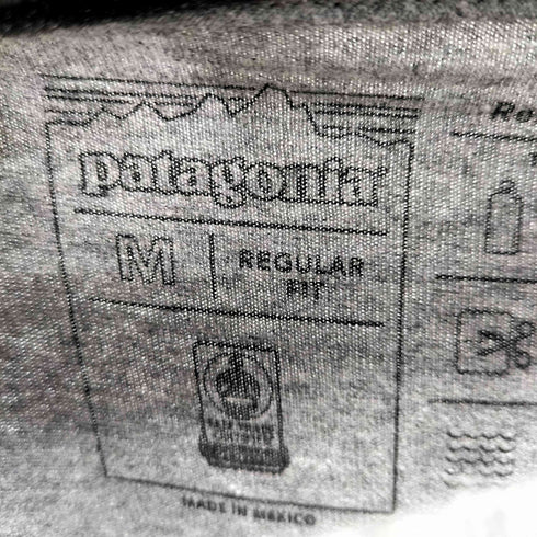 パタゴニア patagonia S/S フロントロゴプロントクルーネックTシャツ メンズ import:M