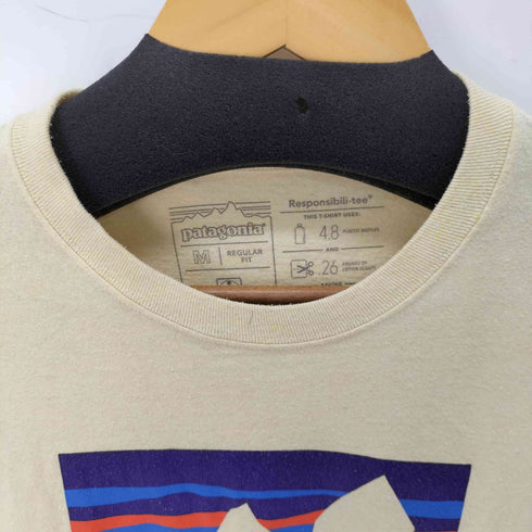 パタゴニア patagonia S/S 両面プリントクルーネックTシャツ メンズ import:M