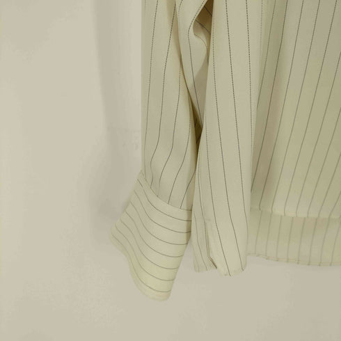 クルニ CULLNI Double Satin Stripe Bow Tie Shirt メンズ