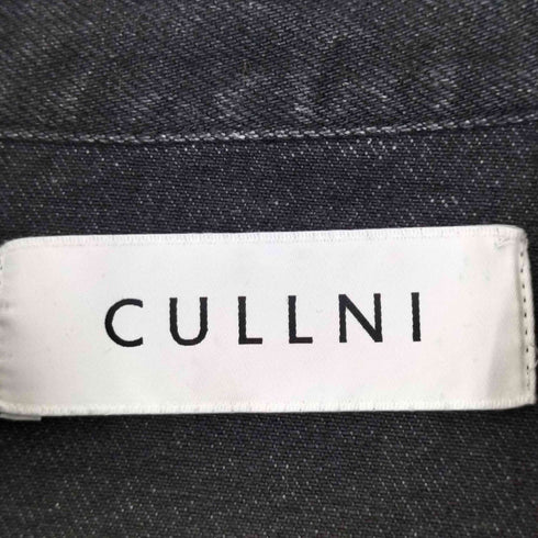 クルニ CULLNI Denim Bow Tie Shirt メンズ