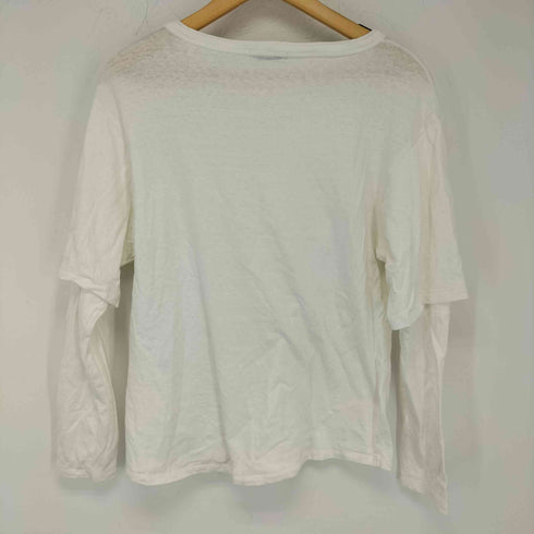 クラネ CLANE TEE LAYERED LONGSLEEVE TOPS レディース JPN:1
