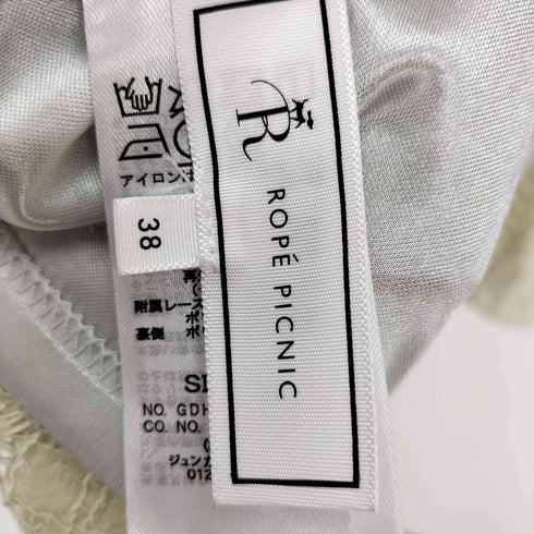 ロペピクニック Rope Picnic 24SS ショート丈 レース ブラウス レディース JPN:38