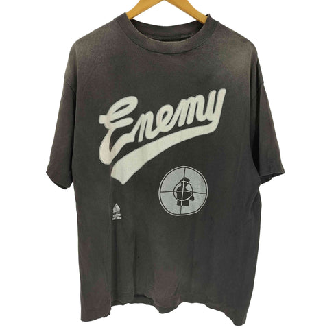 セントマイケル SAINT MICHAEL SS TEE SNT ENEMY ヴィンテージ加工Tシャツ メンズ JPN:L