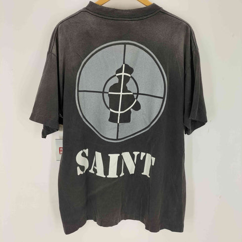 セントマイケル SAINT MICHAEL SS TEE SNT ENEMY ヴィンテージ加工Tシャツ メンズ JPN:L