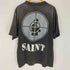セントマイケル SAINT MICHAEL SS TEE SNT ENEMY ヴィンテージ加工Tシャツ メンズ JPN:L