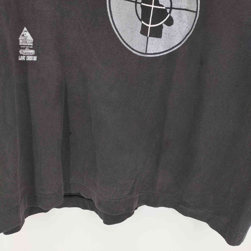 セントマイケル SAINT MICHAEL SS TEE SNT ENEMY ヴィンテージ加工Tシャツ メンズ JPN:L