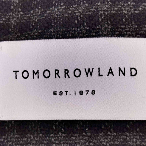 トゥモローランド TOMORROWLAND ファンシーツイード シングルブレステッド2Bジャケット メンズ 48