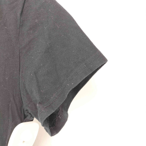 ディーゼル DIESEL 剥がれロゴ クルーネックTシャツ レディース import:XS