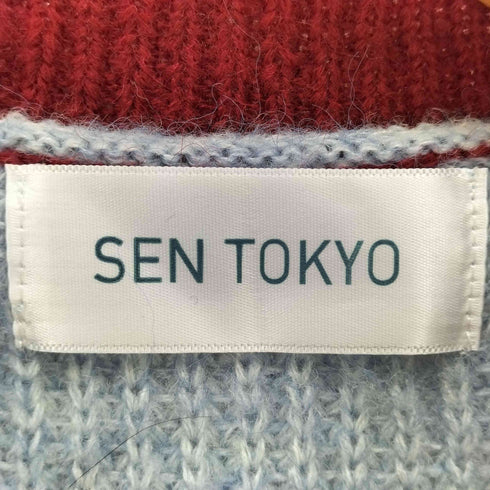 SEN TOKYO マルチボーダーニットベスト レディース JPN:L