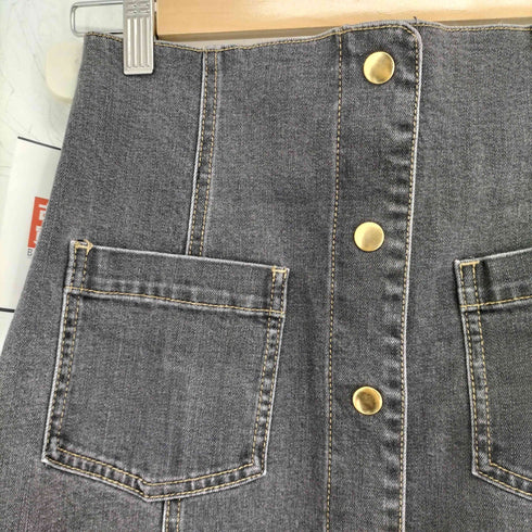 プロポーションバイボディードレッシング PROPORTION BODY DRESSING フロント釦 デニム タイト スカート レディース JPN:S