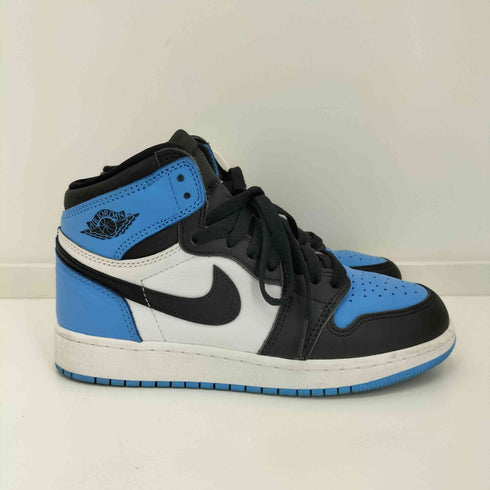 ジョーダンブランド JORDAN BRAND AIR JORDAN 1 RETRO HIGH OG GS UNIVERSITY BLUE BLACK WHITE レディース JPN:23.5