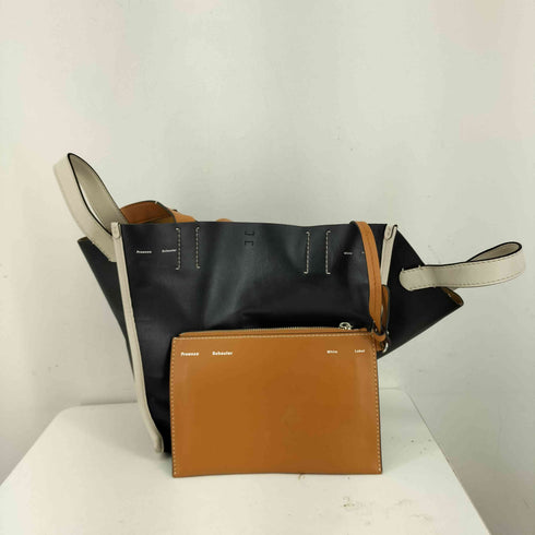 プロエンザスクーラー PROENZA SCHOULER WHITE LABEL BORSA TOTE IN PELLE CON LOGO レディース
