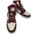 ジョーダンブランド JORDAN BRAND AIR JORDAN 1 RETRO HIGH OG BORDEAUX METALLIC SILVER WHITE メンズ JPN:28