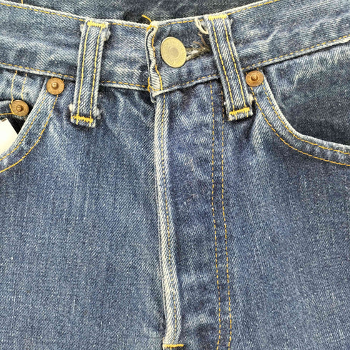 リーバイス Levis 60S 501 ボタン裏2 BIG E ボタンフライデニムパンツ メンズ 27/30