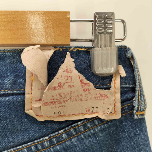 リーバイス Levis 60S 501 ボタン裏2 BIG E ボタンフライデニムパンツ メンズ 27/30