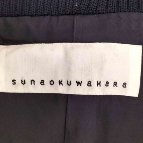 スナオクワハラ sunaokuwahara ウールドライバージャケット メンズ