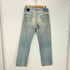 リーバイス Levis 80S ボタン裏524 赤耳 501 ボタンフライデニムパンツ リペア加工 襤褸 メンズ