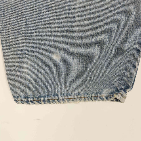 リーバイス Levis 80S ボタン裏524 赤耳 501 ボタンフライデニムパンツ リペア加工 襤褸 メンズ