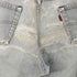 リーバイス Levis 80S ボタン裏524 赤耳 501 ボタンフライデニムパンツ リペア加工 襤褸 メンズ