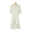 ガニーサックス GUNNE SAX USA製 レースフリル ロングワンピース レディース 7