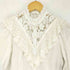 ガニーサックス GUNNE SAX USA製 レースフリル ロングワンピース レディース 7