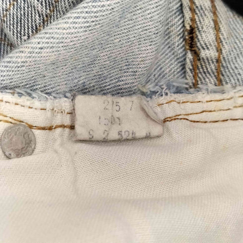 リーバイス Levis 80S 赤耳 501 ボタンフライデニムパンツ メンズ