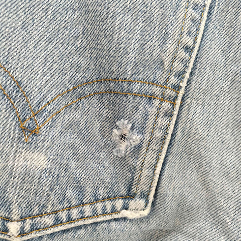 リーバイス Levis 70s 505  66後期 ボタン裏5 スモールE 42TALON ジップフライデニムパンツ メンズ  W30 L31