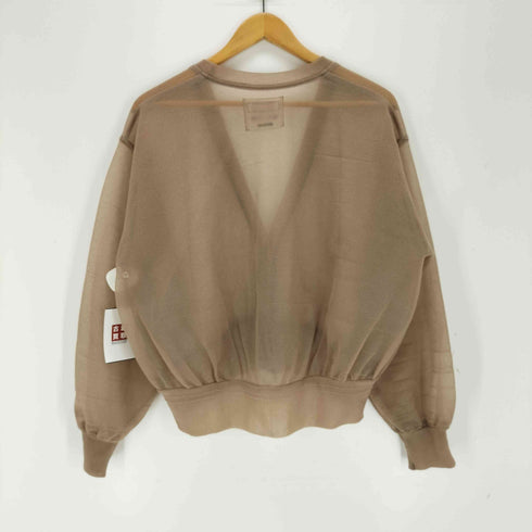 メゾンスペシャル MAISON SPECIAL メッシュ シースルー カーディガン レディース