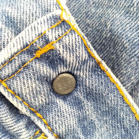 リーバイス Levis 80S ボタン裏532 501 ボタンフライデニムパンツ メンズ 38/3383