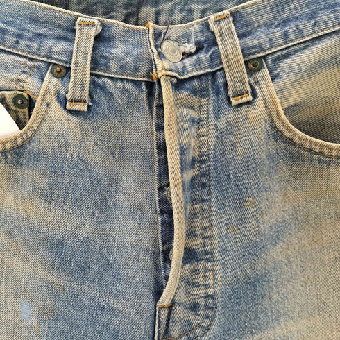 リーバイス Levis 80S ボタン裏524 赤耳 501 ボタンフライデニムパンツ メンズ 29/32