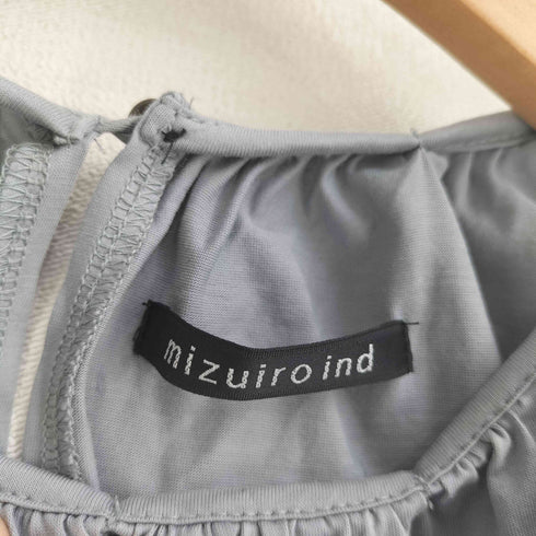 ミズイロインド mizuiro ind ドルマンスリーブ カットソー レディース