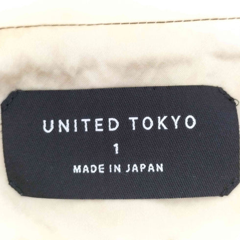 ユナイテッドトウキョウ UNITED TOKYO サテンフォークシャツ レディース JPN:1