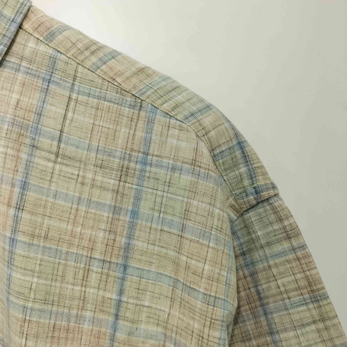 ペンドルトン PENDLETON フロントポケット ボタンダウン S/S チェック シャツ メンズ import:M
