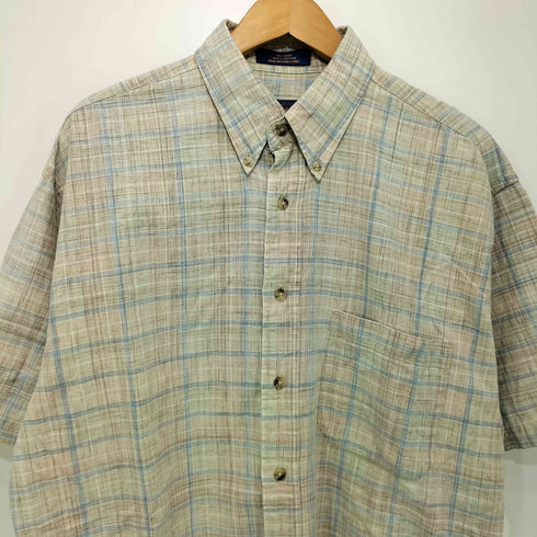 ペンドルトン PENDLETON フロントポケット ボタンダウン S/S チェック シャツ メンズ import:M