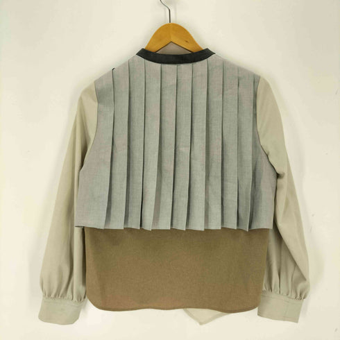 ユナイテッドトウキョウ UNITED TOKYO 20AW スライドフロントプリーツブラウス レディース JPN:1