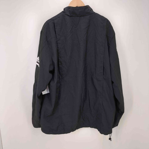 アディダス adidas アイスホッケー ワッペン パフォーマンス ロゴ プリント ジップアップ ジャケット メンズ import:XL