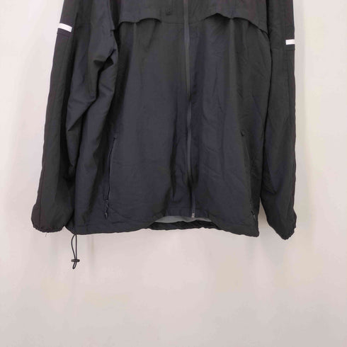 アディダス adidas アイスホッケー ワッペン パフォーマンス ロゴ プリント ジップアップ ジャケット メンズ import:XL