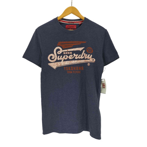 スーパードライ Superdry 極度乾燥(しなさい) プリントクルーネックTシャツ メンズ JPN:S