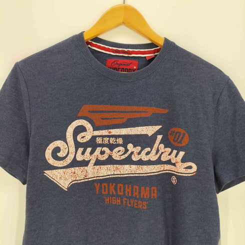 スーパードライ Superdry 極度乾燥(しなさい) プリントクルーネックTシャツ メンズ JPN:S