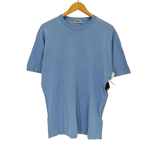 ジョンスメドレー JOHN SMEDLEY コットン S/S ハイゲージニット メンズ L