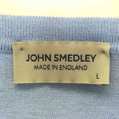 ジョンスメドレー JOHN SMEDLEY コットン S/S ハイゲージニット メンズ L