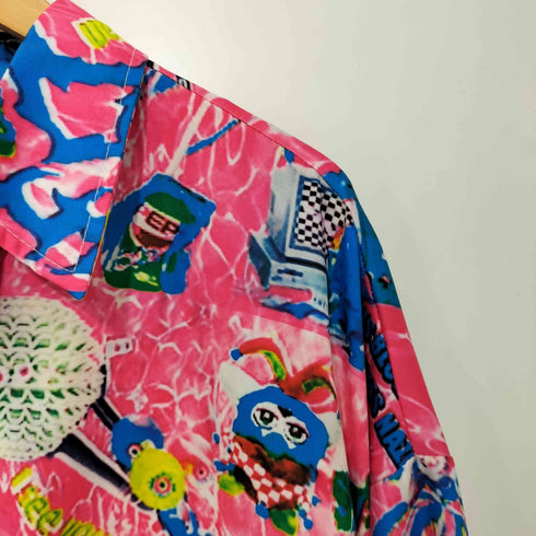 KTT MAZAKIMYEE 総柄オープンカラーS/S シャツ メンズ L