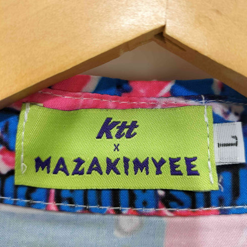 KTT MAZAKIMYEE 総柄オープンカラーS/S シャツ メンズ L