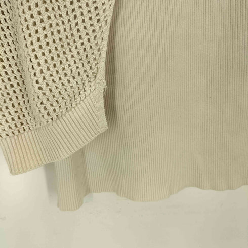 アメリ AMERI MESH LAYERED KNIT TOP レディース
