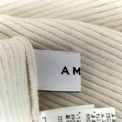 アメリ AMERI MESH LAYERED KNIT TOP レディース