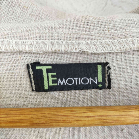 TEMOTION リネンコート レディース