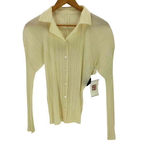 プリーツプリーズイッセイミヤケ PLEATS PLEASE ISSEY MIYAKE プリーツカーディガン シャツ レディース JPN:3