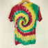 ZION ROOTS WEAR タイダイ柄アーティストプリントクルーネックTシャツ メンズ JPN:S